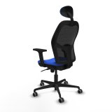 Kontorstol med hovedg�rde Jorquera Piqueras y Crespo 2D036G1 Bl� #4