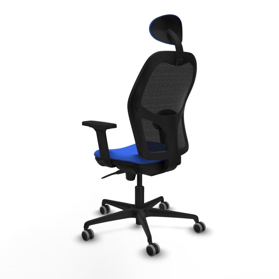 Kontorstol med hovedg�rde Jorquera Piqueras y Crespo 2D036G1 Bl� #4