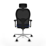 Kontorstol med hovedg�rde Jorquera Piqueras y Crespo 3D086N2 Bl� #5