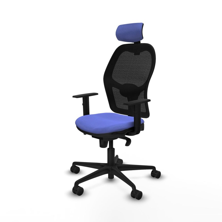 Kontorstol med hovedg�rde Jorquera Piqueras y Crespo 1D036N2 Lysebl� #2