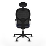 Kontorstol med hovedg�rde Jorquera Piqueras y Crespo 2D036G1 Lysebl� #5