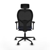 Kontorstol med hovedg�rde Jorquera Piqueras y Crespo 3D036N2 Lysebl� #5