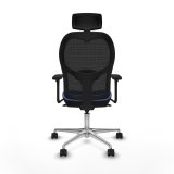 Kontorstol med hovedg�rde Jorquera Piqueras y Crespo 3D086N2 Lysebl� #5