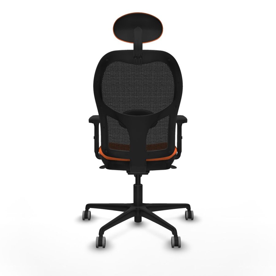 Kontorstol med hovedg�rde Jorquera Piqueras y Crespo 2D036G1 Orange #5