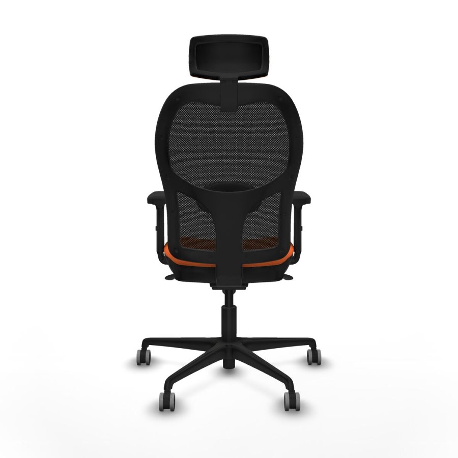 Kontorstol med hovedg�rde Jorquera Piqueras y Crespo 2D036G2 Orange #5