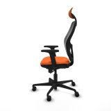 Kontorstol med hovedg�rde Jorquera Piqueras y Crespo 2D036N1 Orange #3