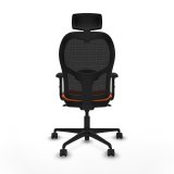 Kontorstol med hovedg�rde Jorquera Piqueras y Crespo 2D036N2 Orange #5