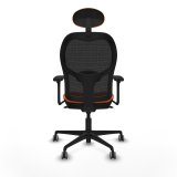 Kontorstol med hovedg�rde Jorquera Piqueras y Crespo 3D036G1 Orange #5