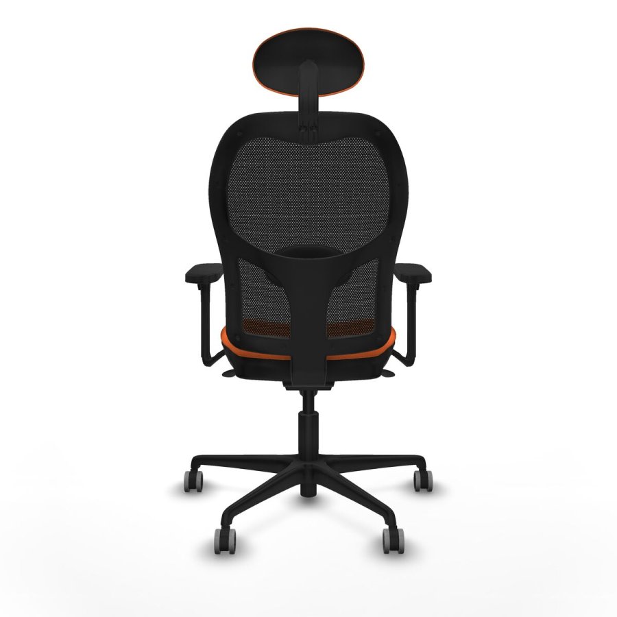 Kontorstol med hovedg�rde Jorquera Piqueras y Crespo 3D036G1 Orange #5