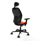 Kontorstol med hovedg�rde Jorquera Piqueras y Crespo 3D036N1 Orange #6
