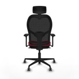 Kontorstol med hovedg�rde Jorquera Piqueras y Crespo 3D036G2 R�d #5