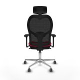 Kontorstol med hovedg�rde Jorquera Piqueras y Crespo 3D086G2 R�d #2