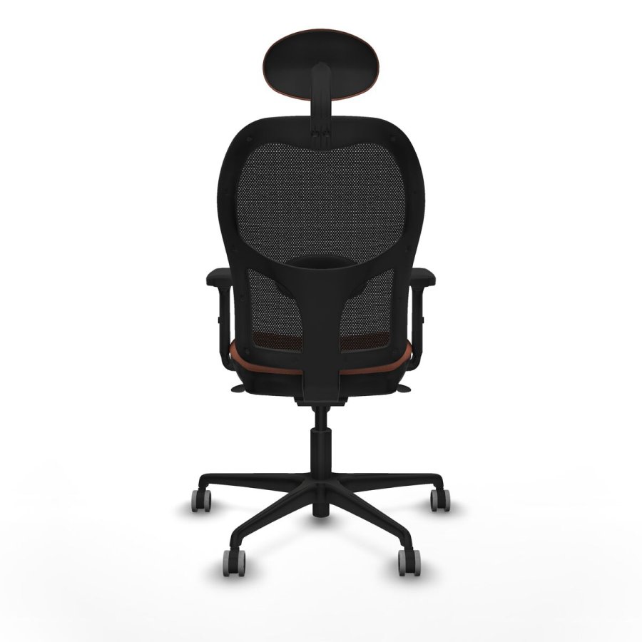 Kontorstol med hovedg�rde Jorquera Piqueras y Crespo 2D036G1 Brun Sort #5