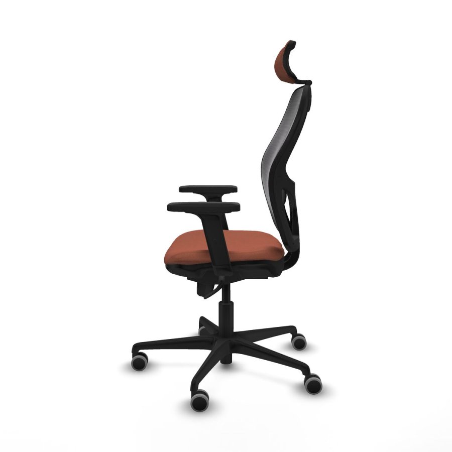 Kontorstol med hovedg�rde Jorquera Piqueras y Crespo 2D036G2 Brun Sort #3