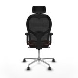 Kontorstol med hovedg�rde Jorquera Piqueras y Crespo 2D086G2 Brun Sort #5