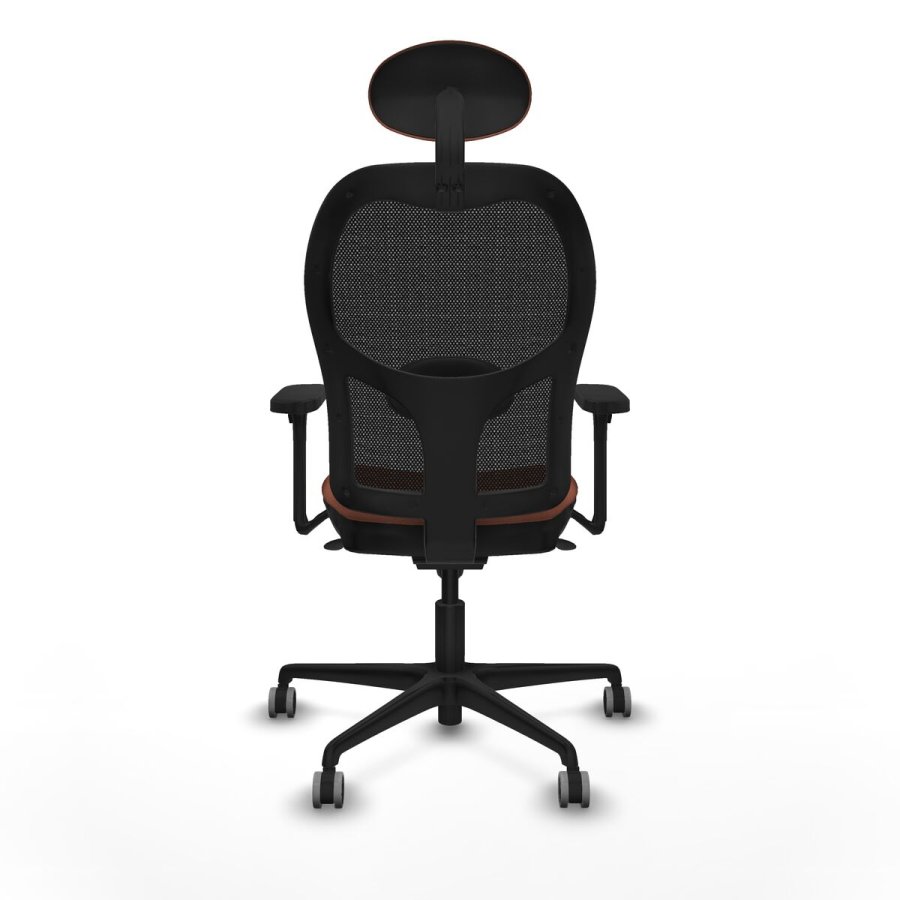 Kontorstol med hovedg�rde Jorquera Piqueras y Crespo 3D036G1 Brun Sort #5