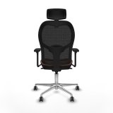 Kontorstol med hovedg�rde Jorquera Piqueras y Crespo 3D086G2 Brun Sort #5