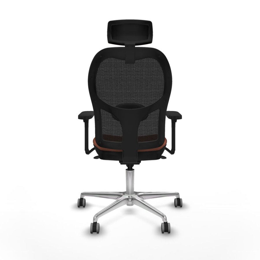 Kontorstol med hovedg�rde Jorquera Piqueras y Crespo 3D086G2 Brun Sort #5