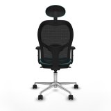 Kontorstol med hovedg�rde Jorquera Piqueras y Crespo 2D086N1 Turkisbl� #5