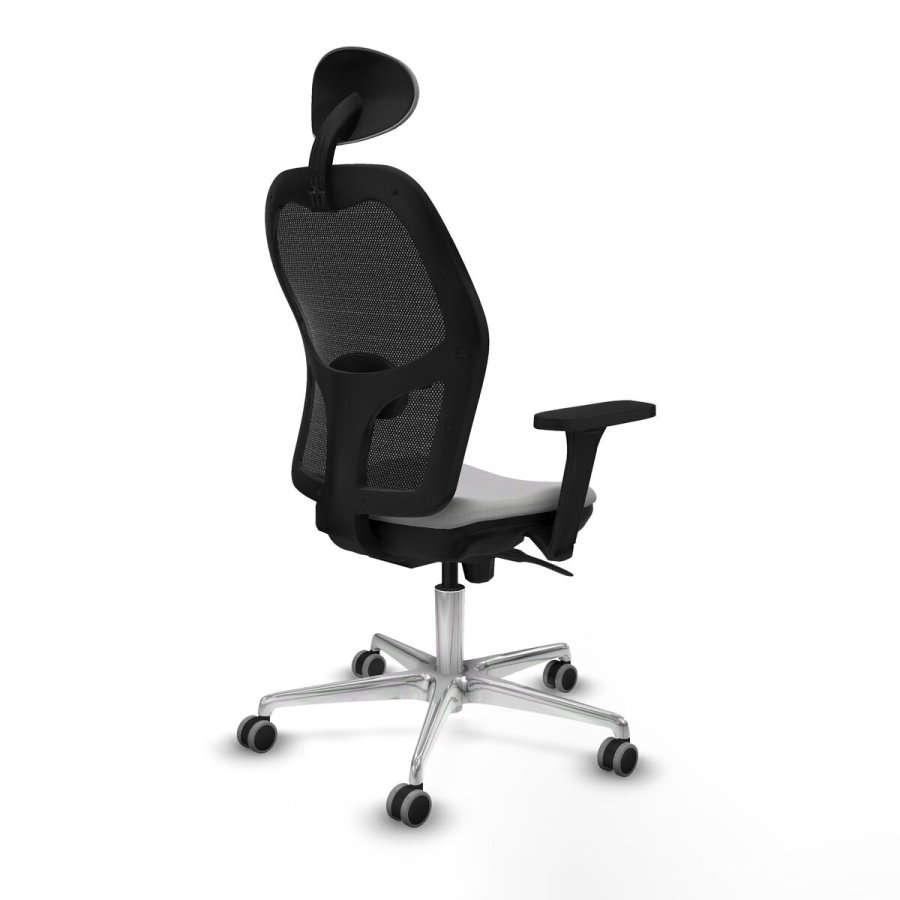 Kontorstol med hovedg�rde Jorquera Piqueras y Crespo 3D086G1 Lysegr� #6