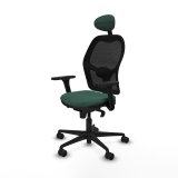 Kontorstol med hovedg�rde Jorquera Piqueras y Crespo 3D036N1 Gr�n #2