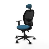 Kontorstol Piqueras y Crespo 1D036N1 Sort Petroleum gr�n #2