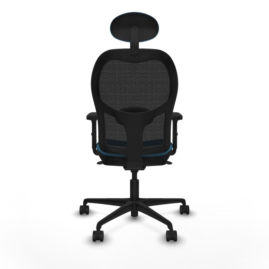 Kontorstol med hovedg�rde Jorquera Piqueras y Crespo 2D036N1 Sort Petroleum gr�n #5