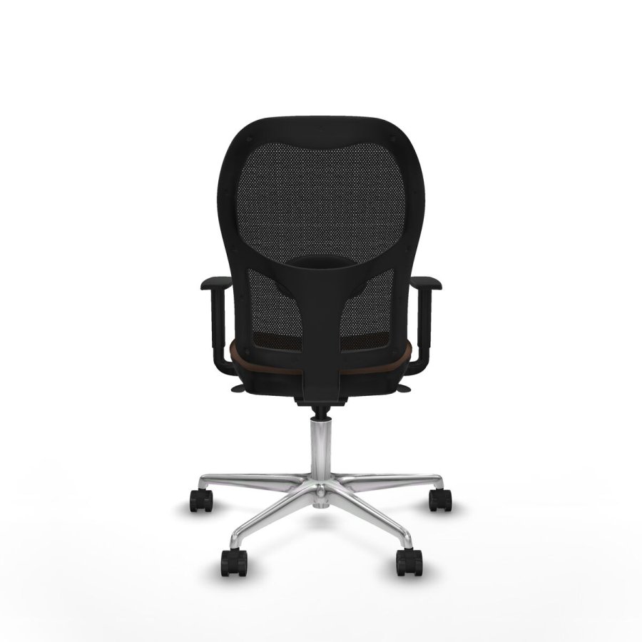 Kontorstol Piqueras y Crespo 1D086N0 Sort M�rkebrun #5