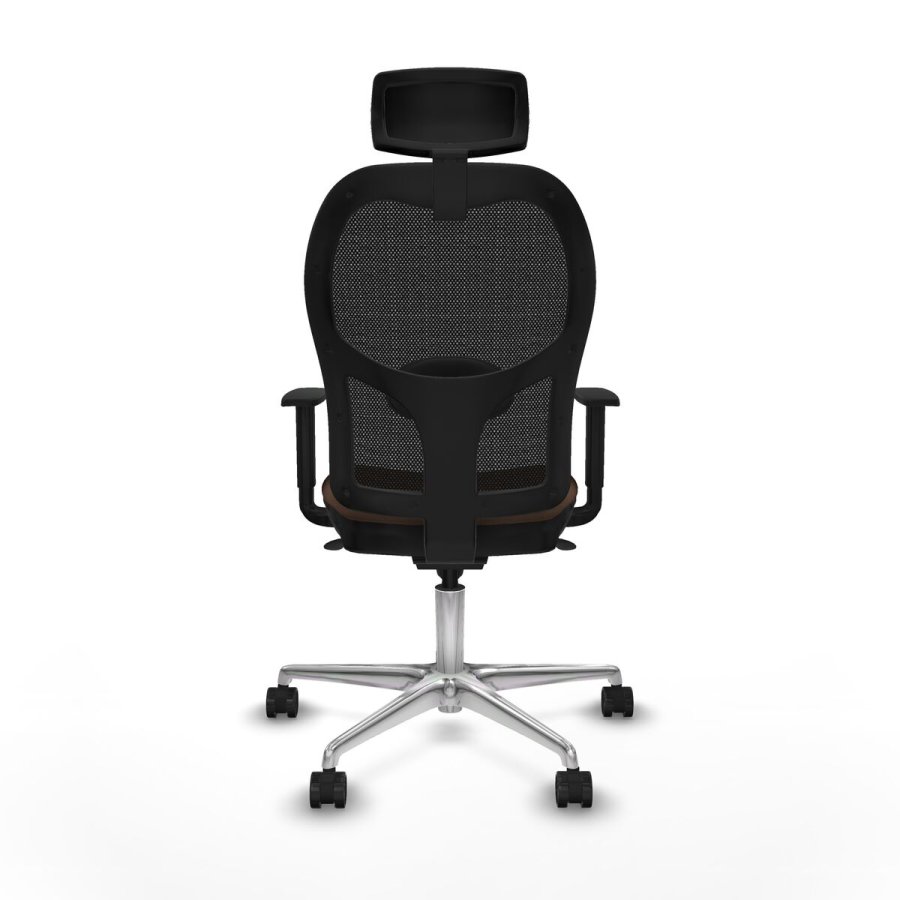 Kontorstol Piqueras y Crespo 1D086N2 Sort M�rkebrun #5