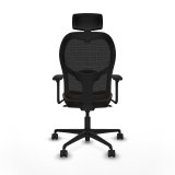 Kontorstol med hovedg�rde Jorquera Piqueras y Crespo 3D036N2 Sort M�rkebrun #5