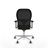 Kontorstol Jorquera Piqueras y Crespo 3D086G0 Sort M�rkebrun #5