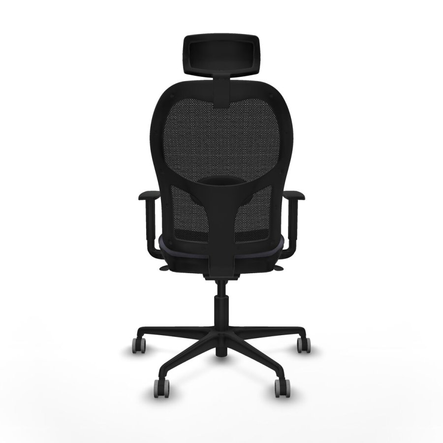 Kontorstol med hovedg�rde Jorquera Piqueras y Crespo 1D036G2 M�rkegr� #5