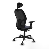 Kontorstol med hovedg�rde Jorquera Piqueras y Crespo 2D036G1 M�rkegr� #6