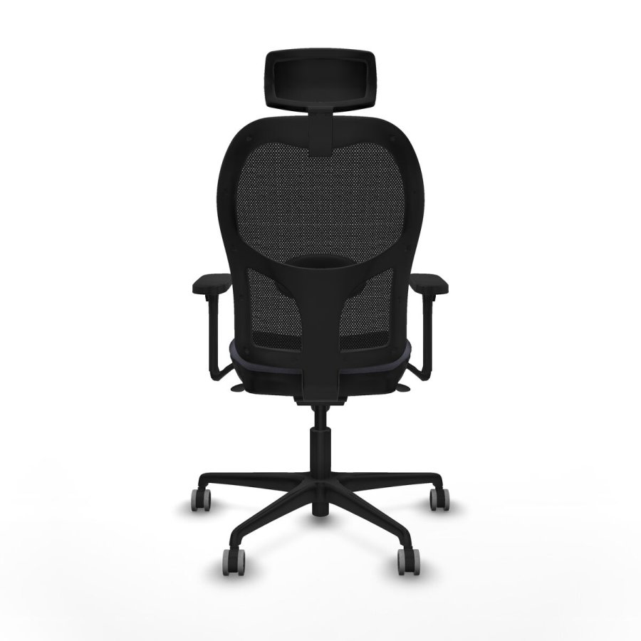 Kontorstol med hovedg�rde Jorquera Piqueras y Crespo 3D036G2 M�rkegr� #5