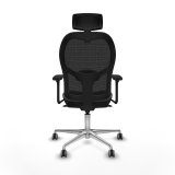 Kontorstol med hovedg�rde Jorquera Piqueras y Crespo 3D086G2 M�rkegr� #5