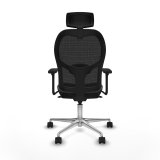 Kontorstol med hovedg�rde Jorquera Piqueras y Crespo 3D086N2 M�rkegr� #5