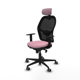 Kontorstol med hovedg�rde Jorquera Piqueras y Crespo 1D036G2 Pink #2
