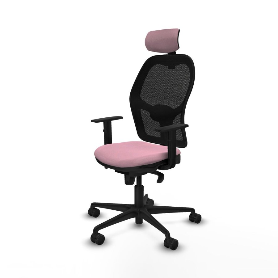 Kontorstol med hovedg�rde Jorquera Piqueras y Crespo 1D036N2 Pink #2