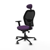 Kontorstol med hovedg�rde Jorquera Piqueras y Crespo 2D036G1 Lilla #2