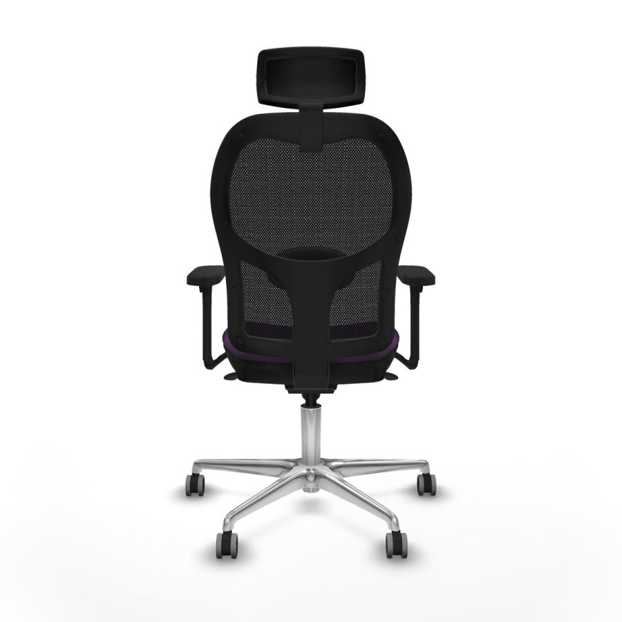 Kontorstol med hovedg�rde Jorquera Piqueras y Crespo 3D086G2 Lilla #5