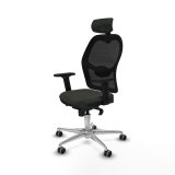 Kontorstol med hovedg�rde Jorquera Piqueras y Crespo 2D086G2 Sort #2