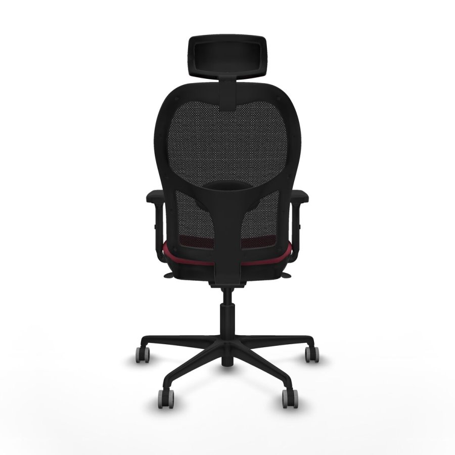 Kontorstol med hovedg�rde Jorquera Piqueras y Crespo 2D036G2 R�dbrun #5