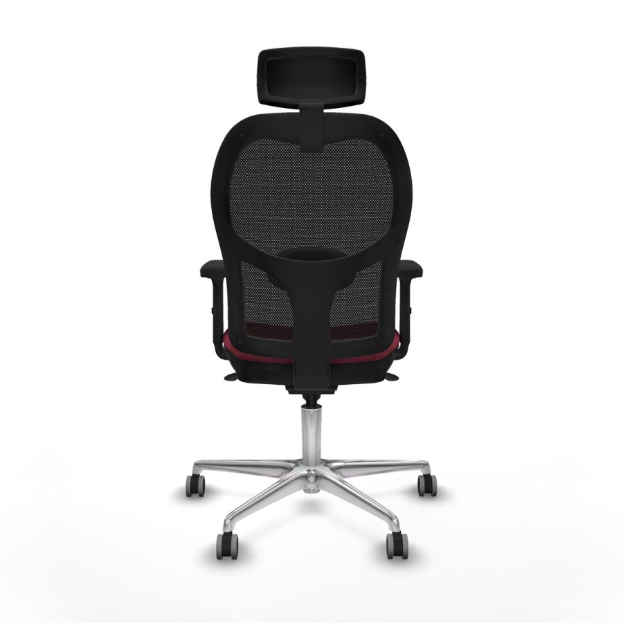 Kontorstol med hovedg�rde Jorquera Piqueras y Crespo 2D086G2 R�dbrun #5