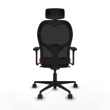 Kontorstol med hovedg�rde Jorquera Piqueras y Crespo 3D036N2 R�dbrun #5