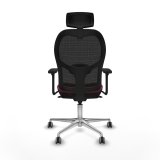 Kontorstol med hovedg�rde Jorquera Piqueras y Crespo 3D086G2 R�dbrun #5