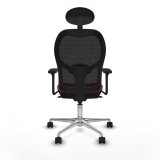 Kontorstol med hovedg�rde Jorquera Piqueras y Crespo 3D086N1 R�dbrun #5