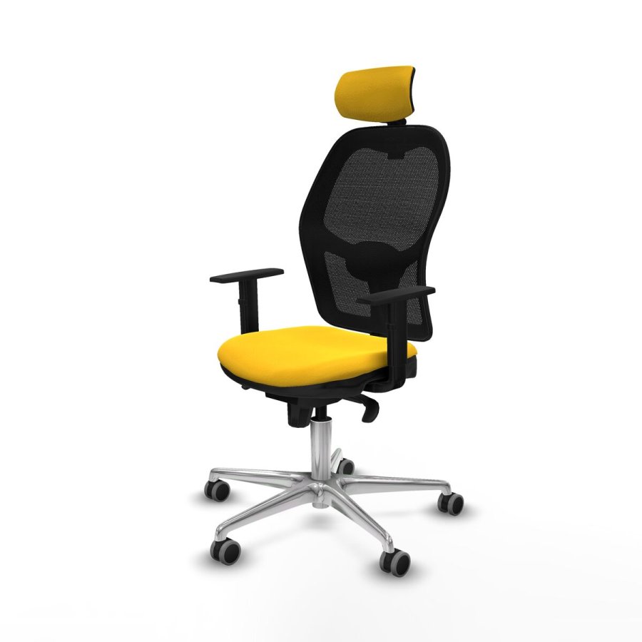 Kontorstol Piqueras y Crespo 1D086G2 Gul #2