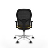 Kontorstol Piqueras y Crespo 1D086N0 Gul #5