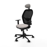 Kontorstol med hovedg�rde Jorquera Piqueras y Crespo 1D036N1 Hvid #2