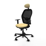 Kontorstol med hovedg�rde Jorquera Piqueras y Crespo 1D036N1 Fl�defarvet #2